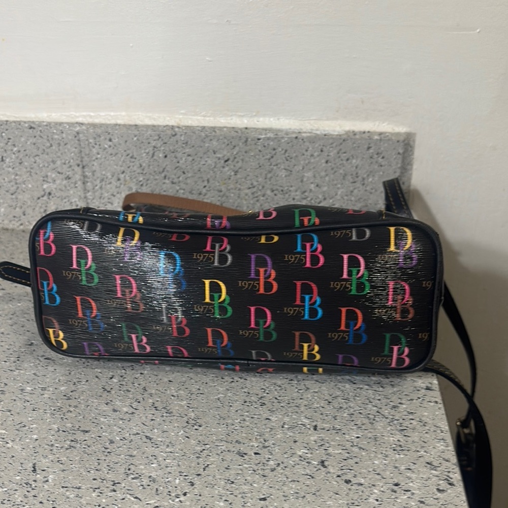 Dooney & Bourke Black Crossbody Bag with Gold Hardware - Picture 10 of 11